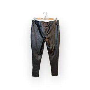 Kendall + Kylie Black High-Rise Faux Leather Skinny Pants - Size M or L